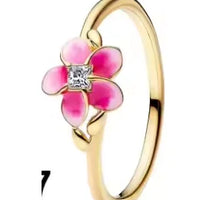 Blush Blossom Ring – Princess Style Fashion Fine Jewelry for Women, Gift
