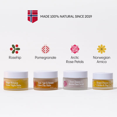 Arctic Botanicals Skincare Kit: Nordic Essentials for Radiant, Healthy Skin